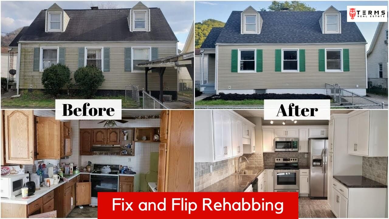 Fix and Flip Rehabbing - Terms Real Estate
